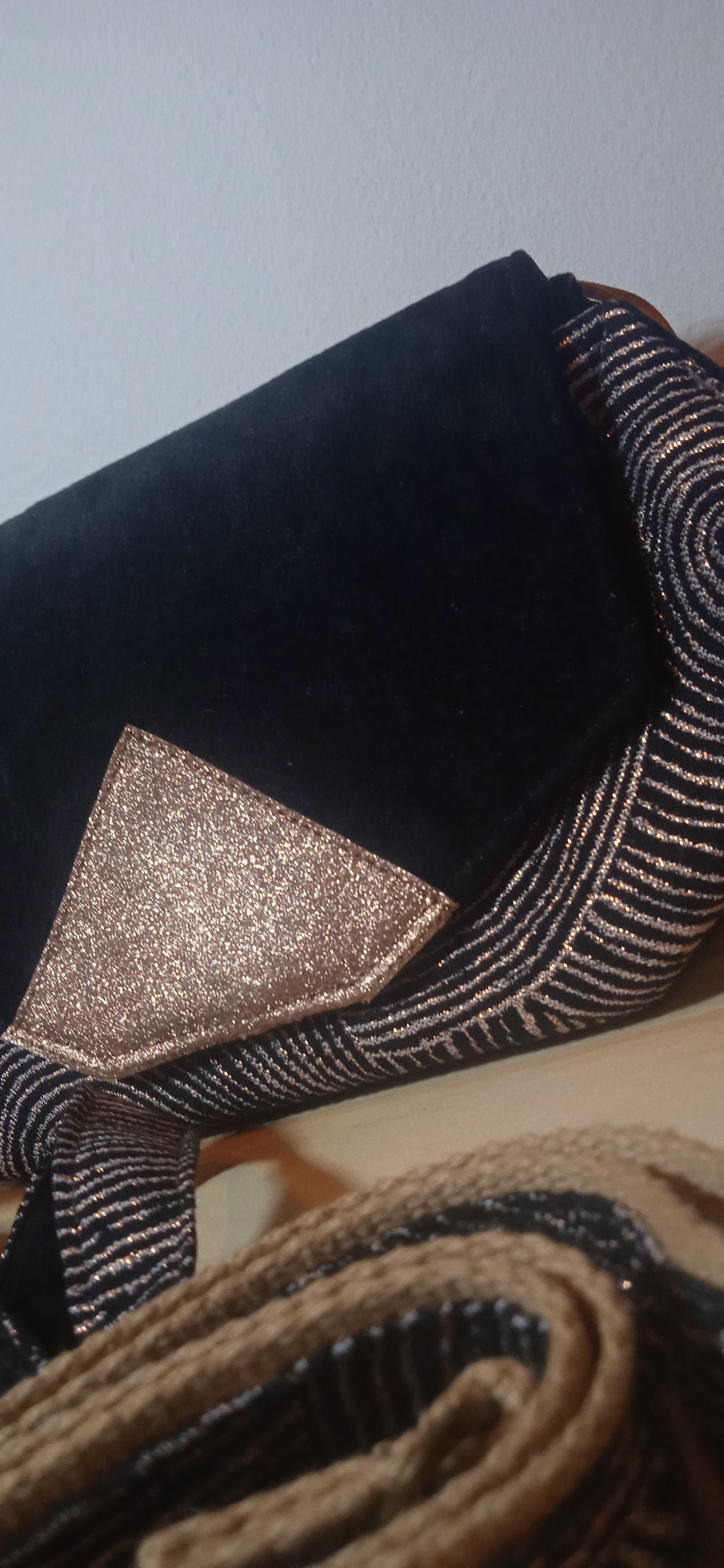 Sac à main style Messager Black