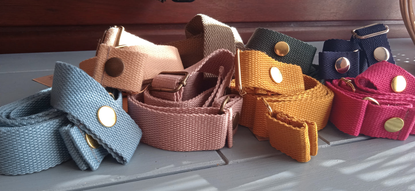 Lanière pour sacoche banane reconvertible en Ceinture.