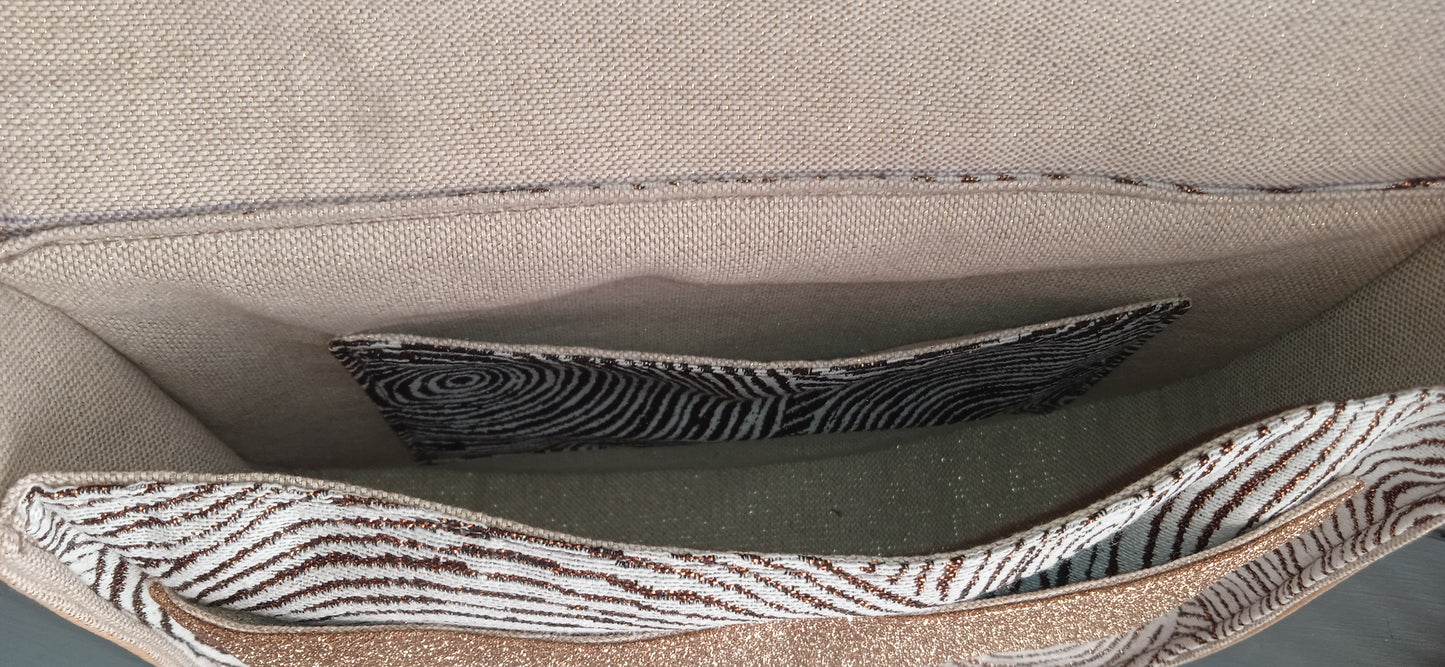 Sac Besace écru