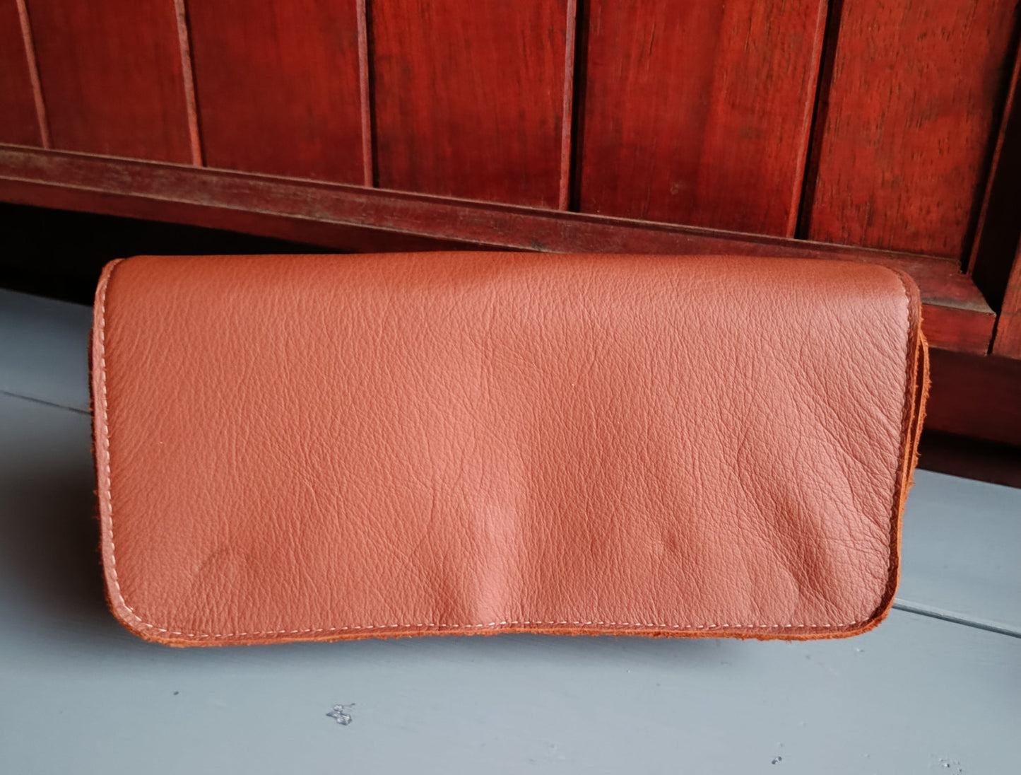 Portefeuille Compagnon cuir Camel