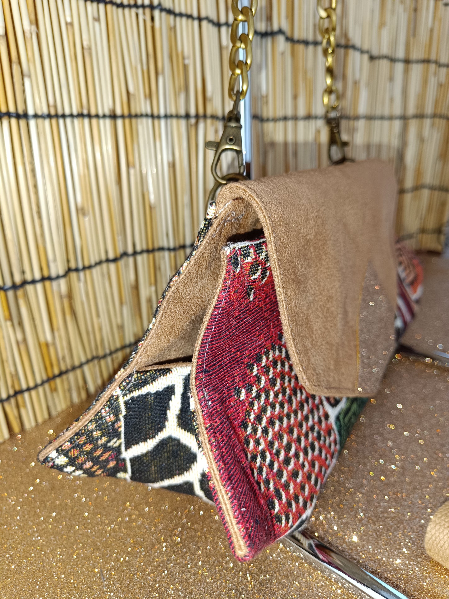 Sac à main Messager Safari