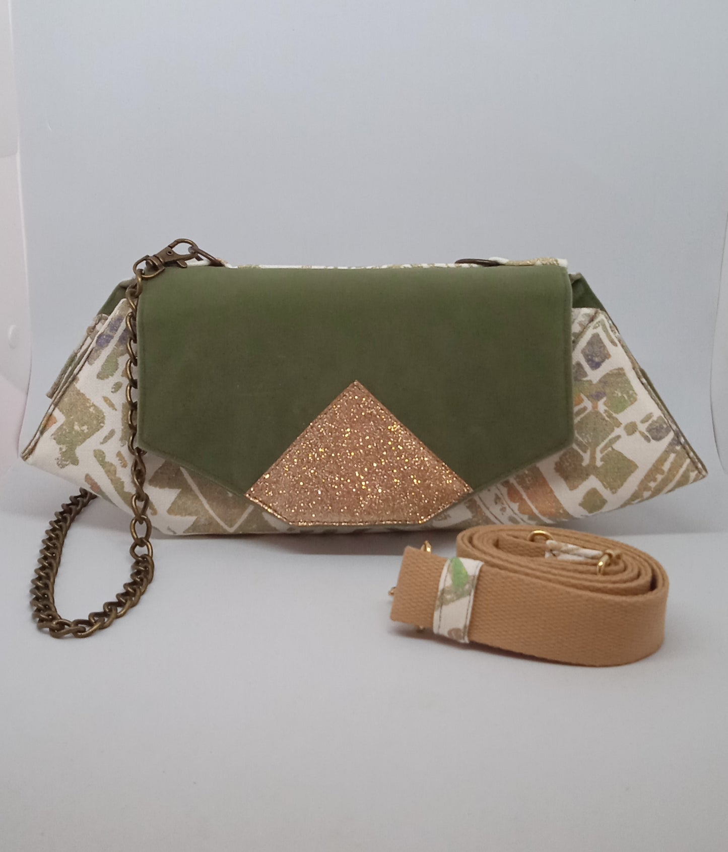 Sac à main Messager Vert