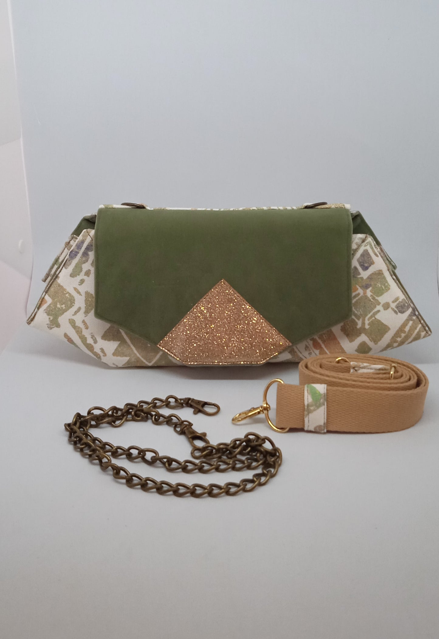 Sac à main Messager Vert