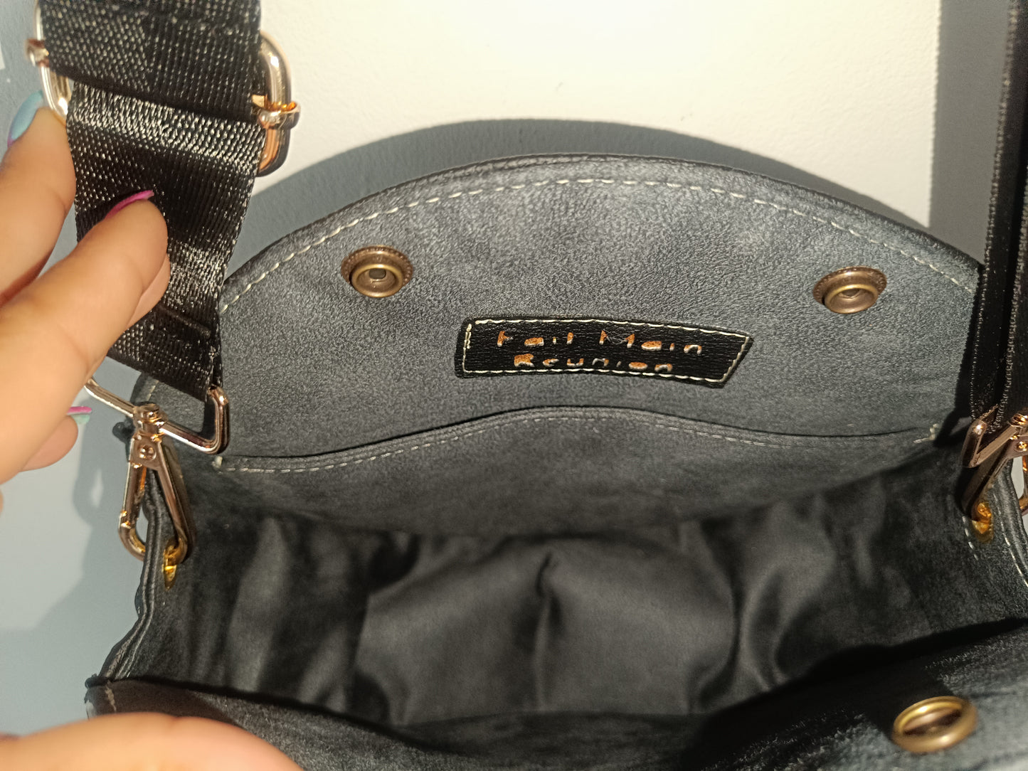Sac rond noir