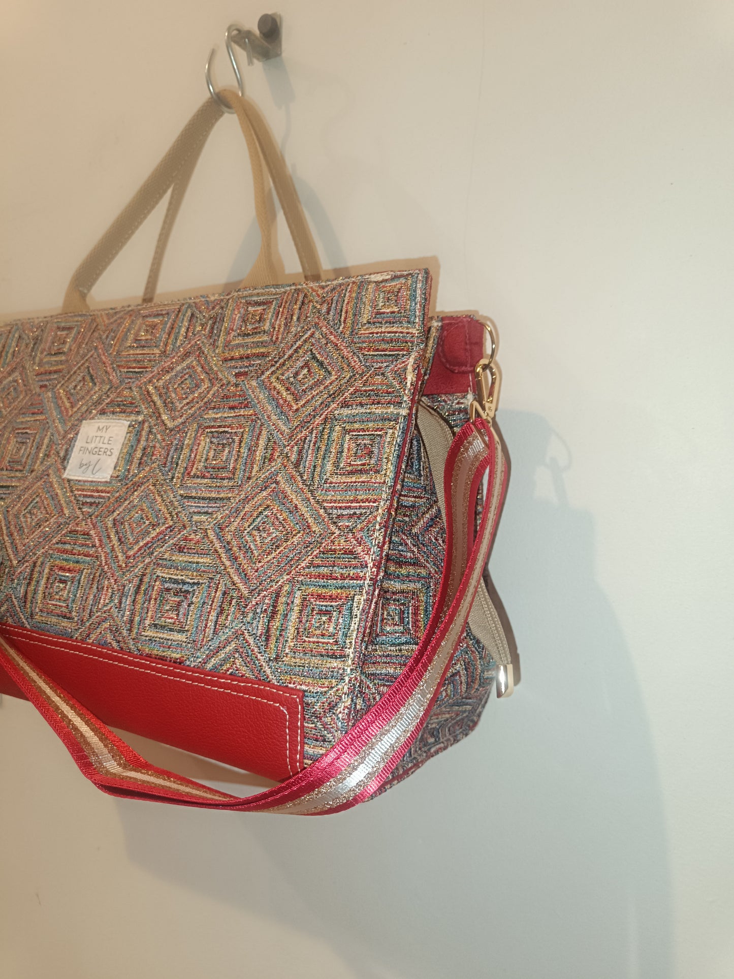 Sac Business Woman multicolore brillant