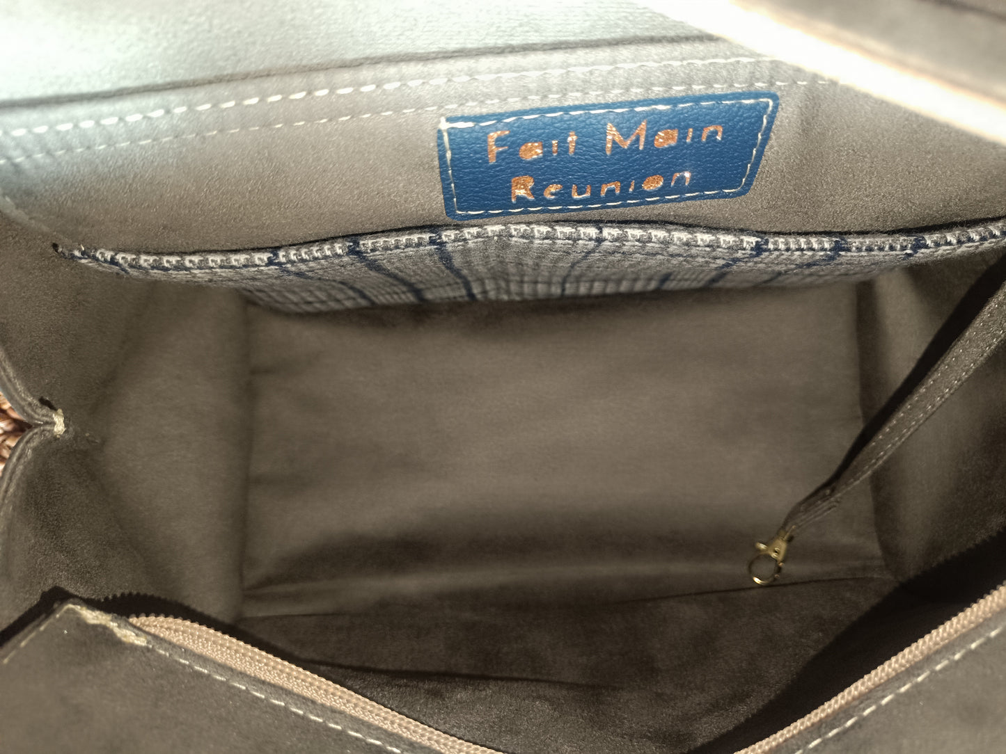 Sac Working Girl Hiver bleu/gris