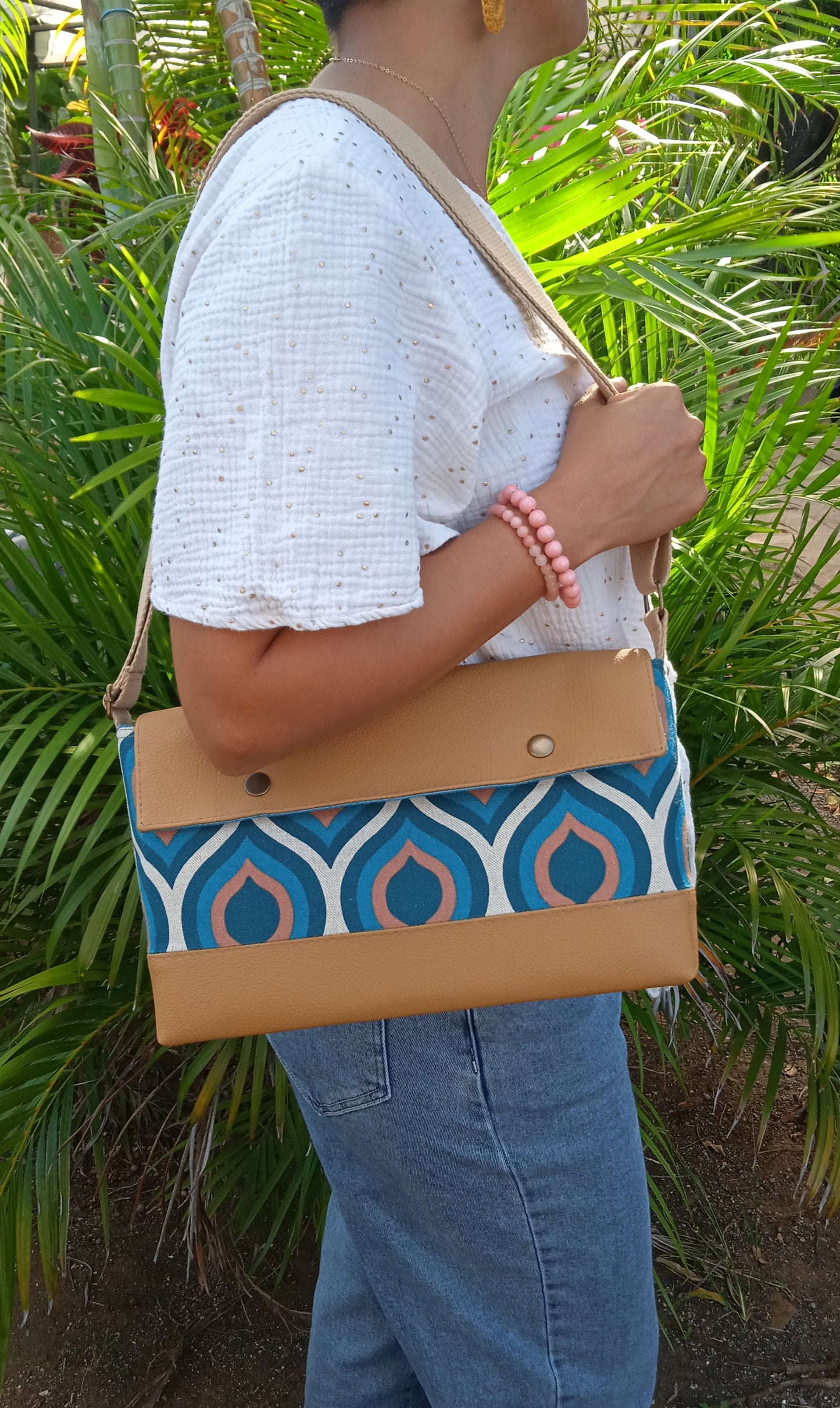Sac à main "2 in 1" Rétro