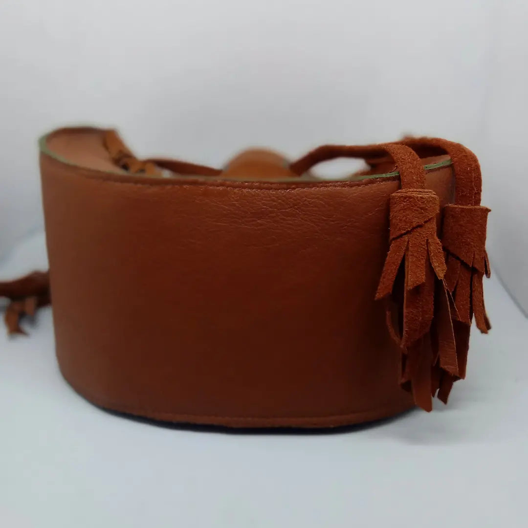 Sac à main "2020" tout en cuir Camel