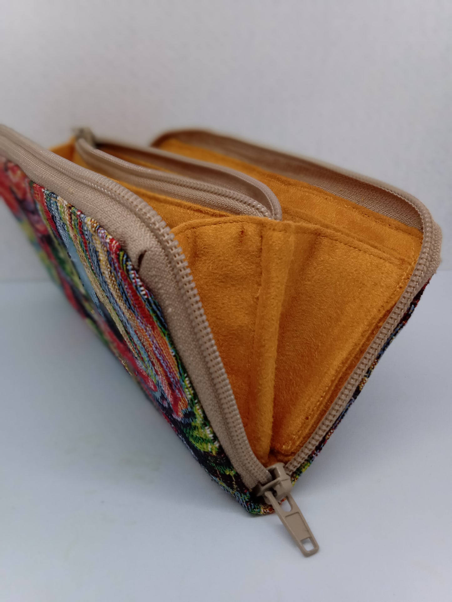 Portefeuille multicolore