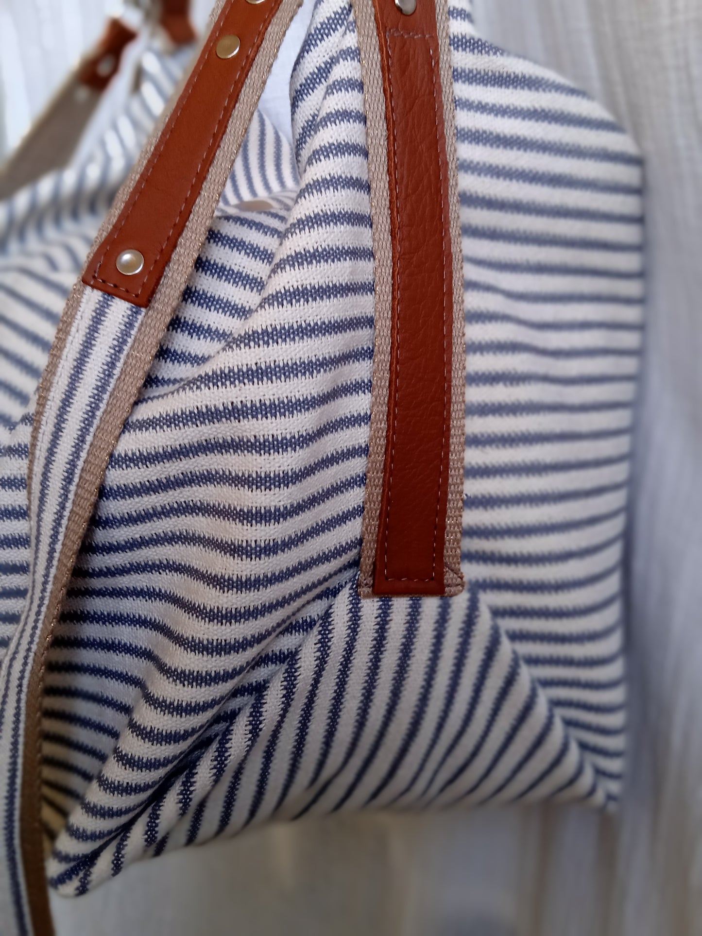Sac Fourre-tout à rayures