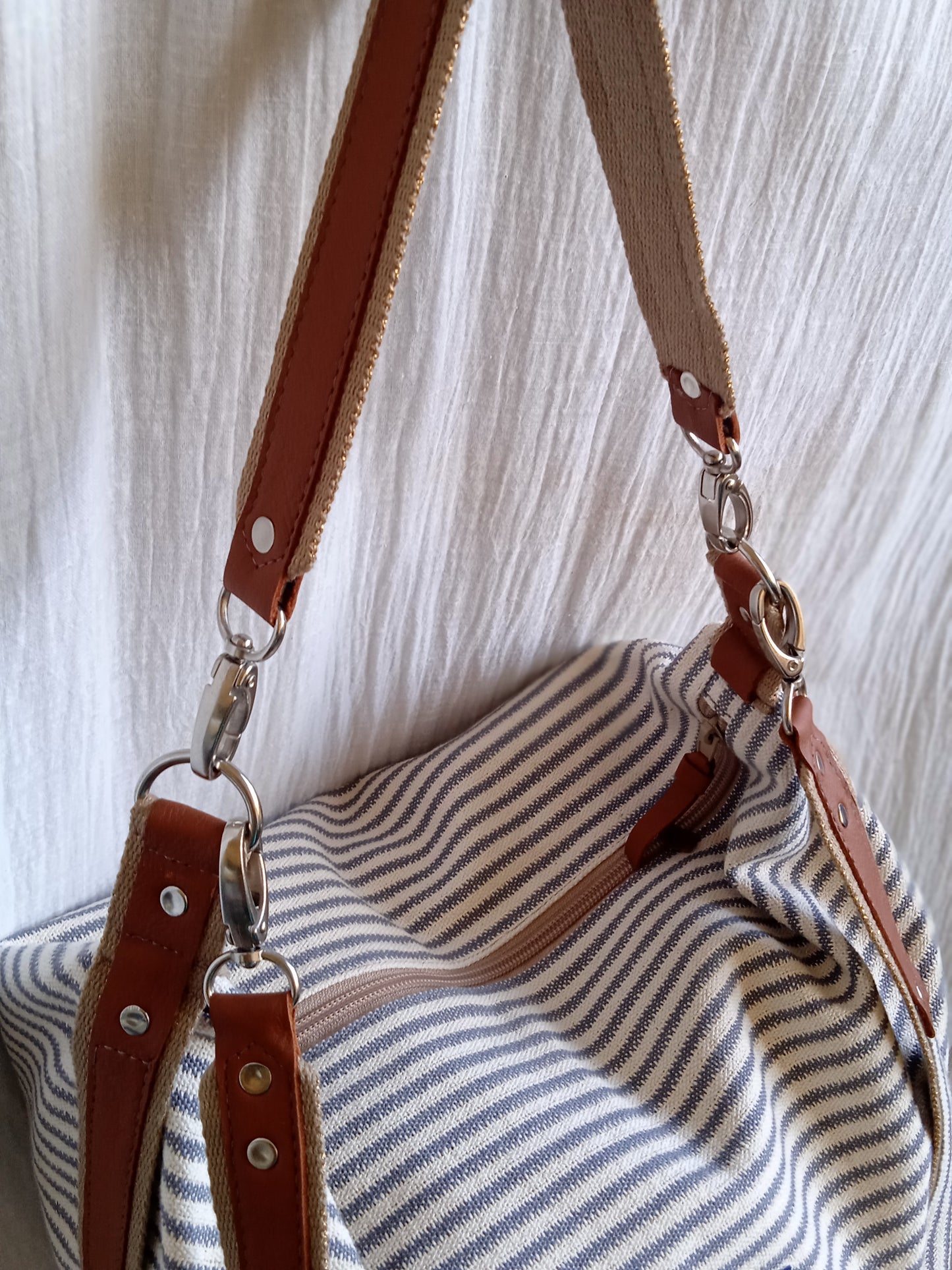 Sac Fourre-tout à rayures
