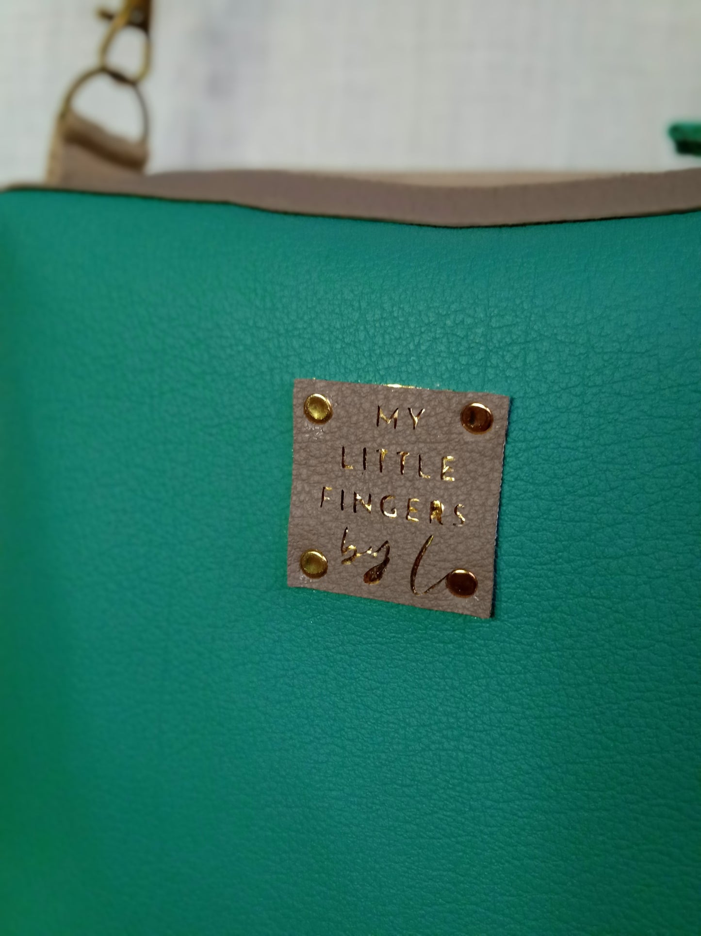 Sac Ajouré Turquoise
