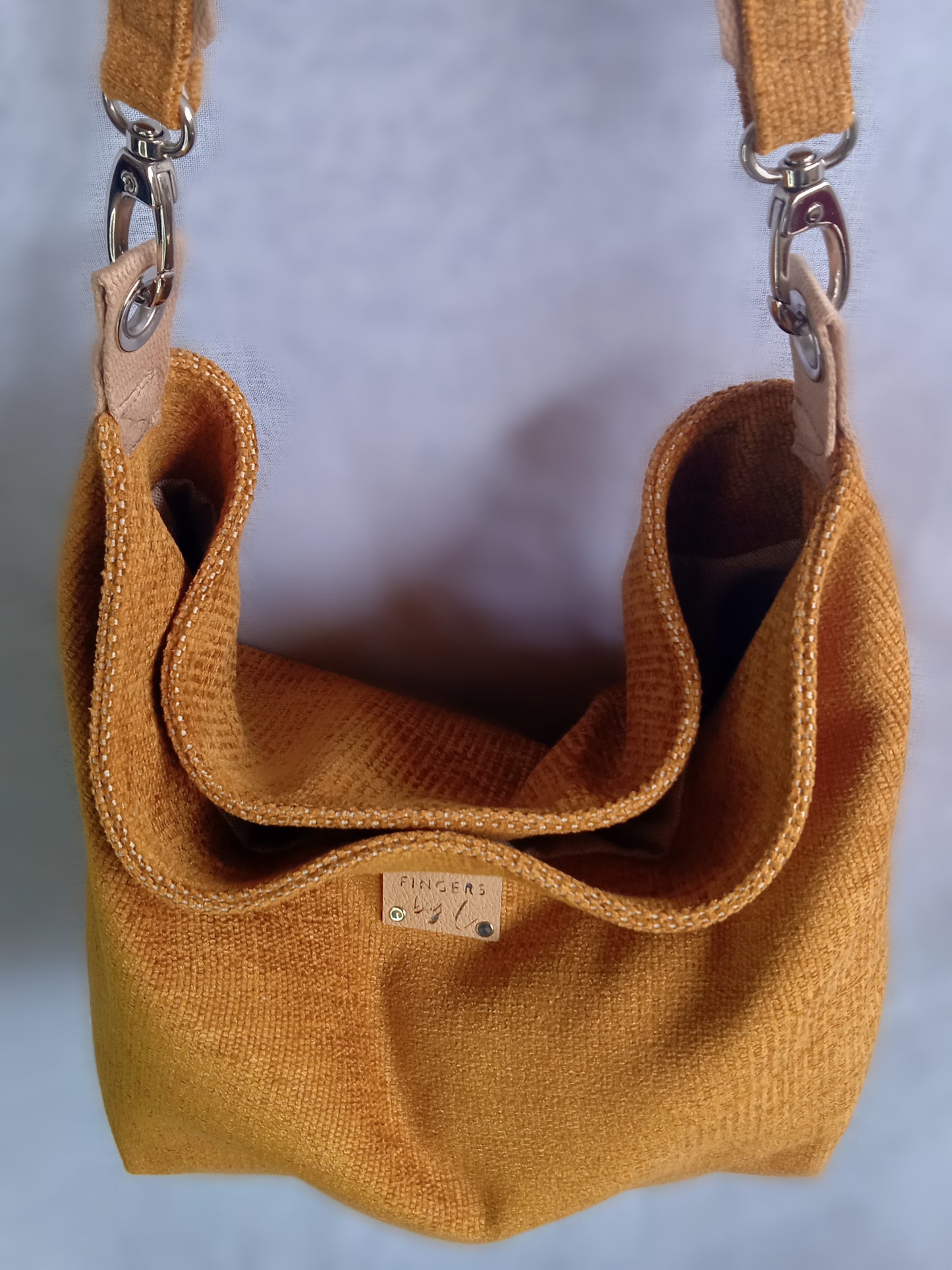 Sac Fourre-tout en Velours Gratté