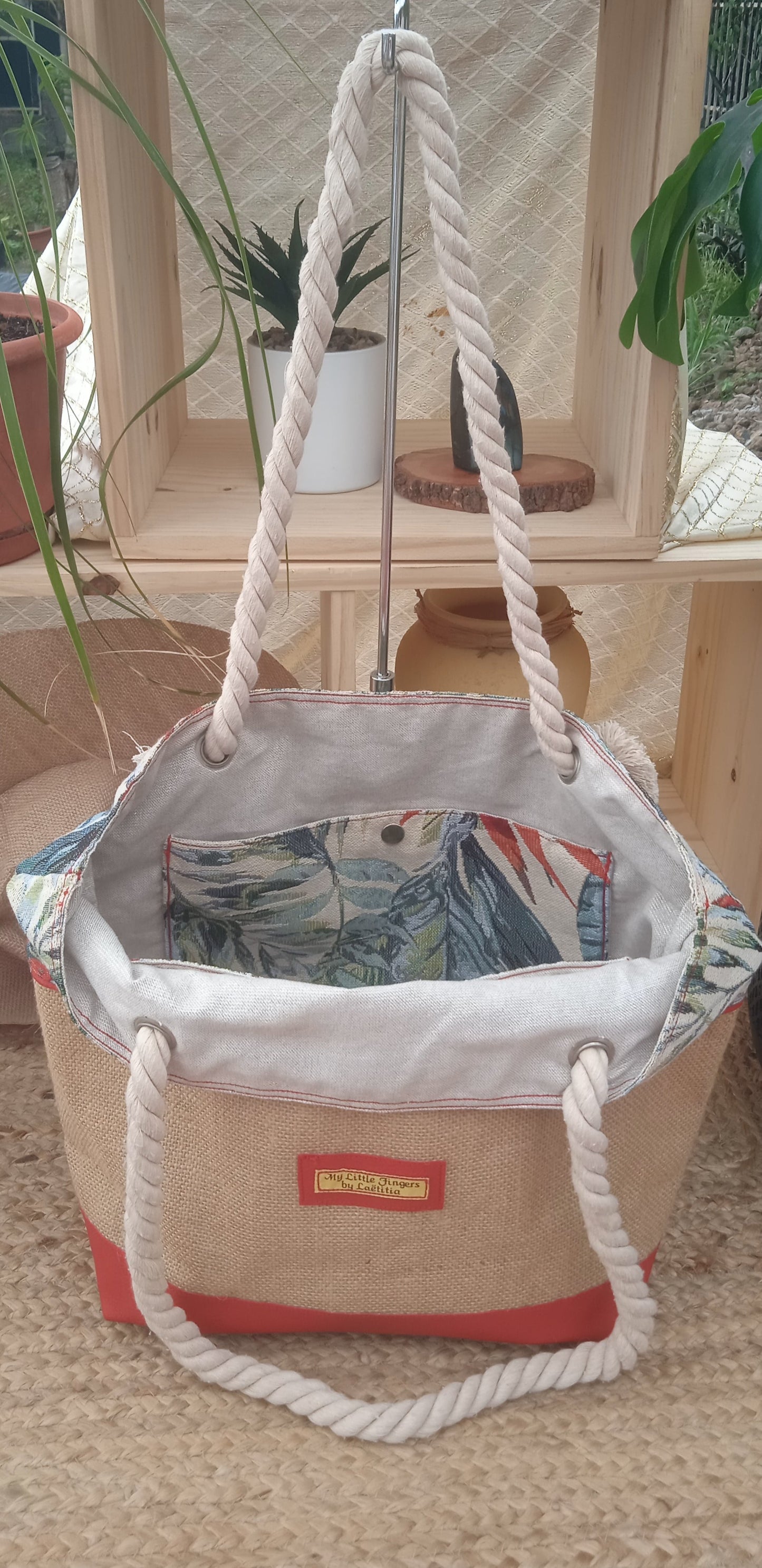 Sac Cabas Exotique + Pochette
