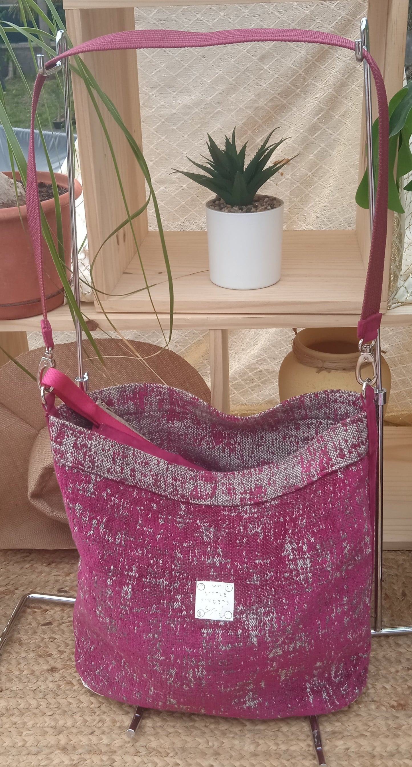 Sac Fuchsia réversible