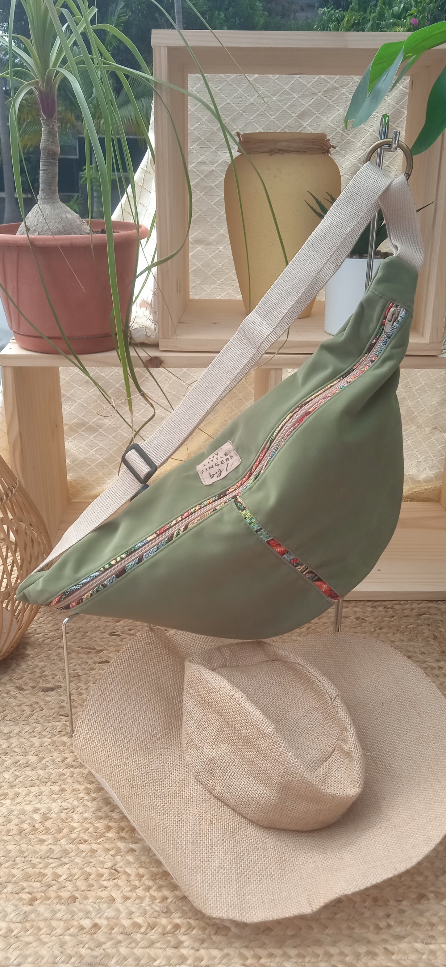 Sacoche XXL Vert Kaki