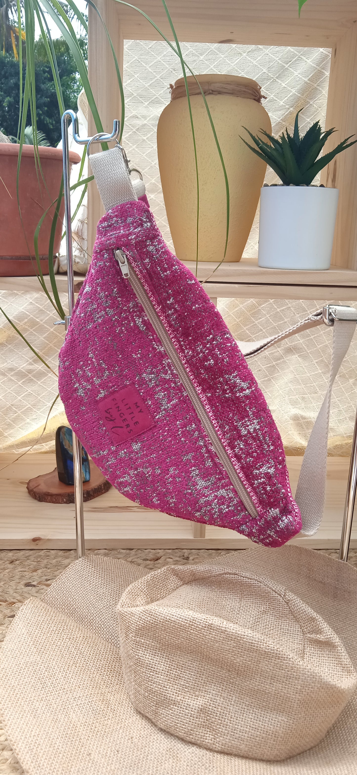 Sacoche Banane Fuchsia