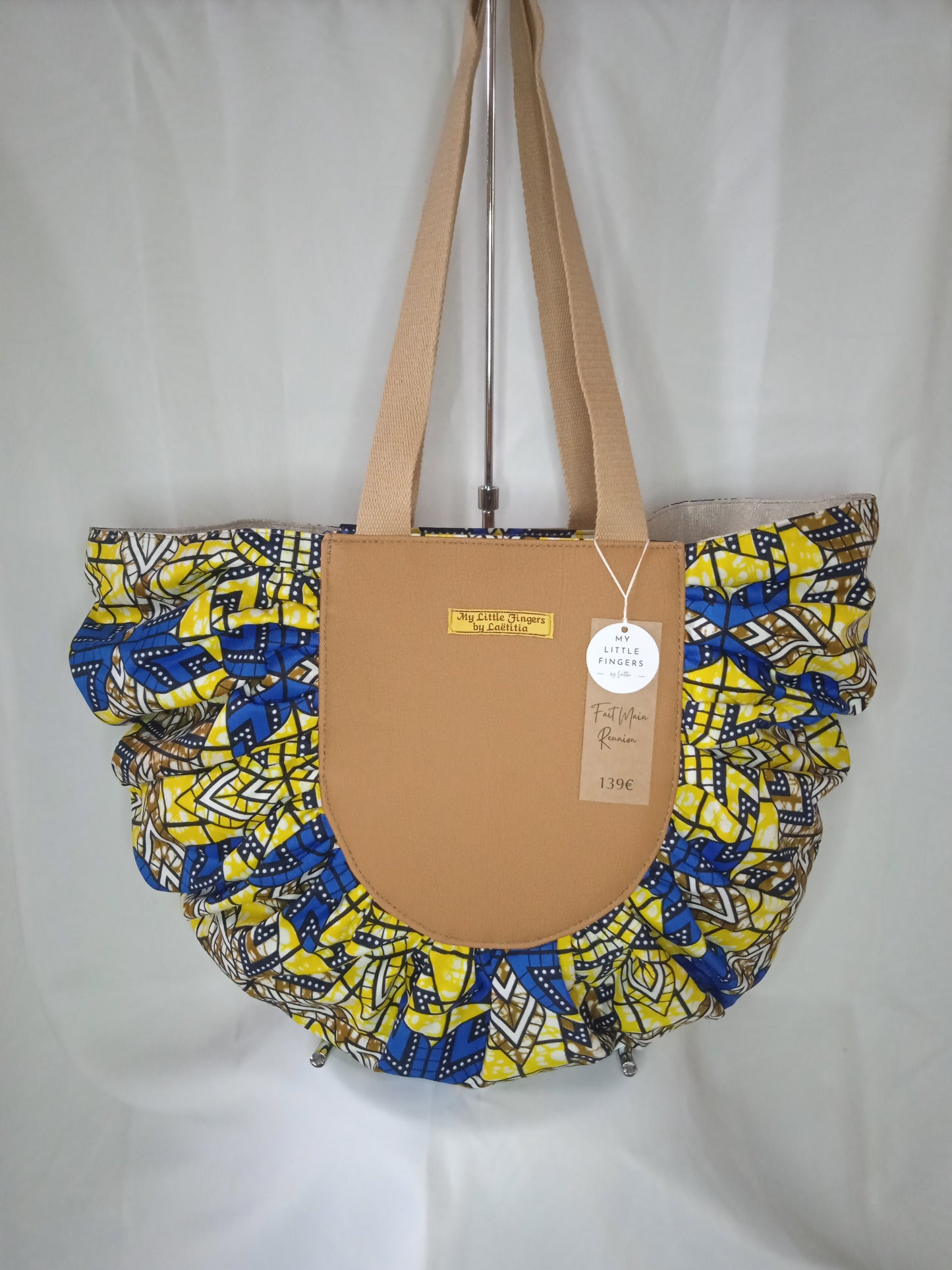 Sac Cabas Réversible Wax (Touché velours)