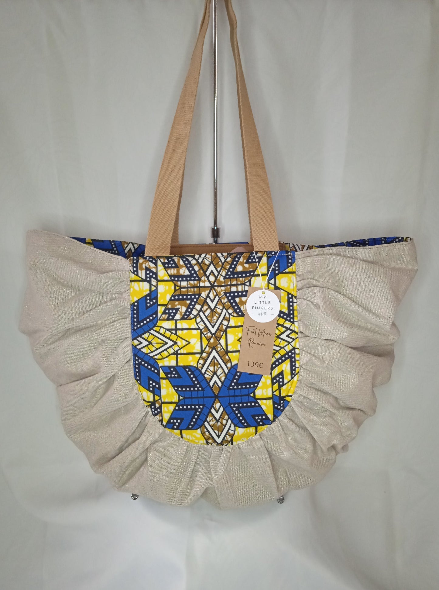 Sac Cabas Réversible Wax (Touché velours)