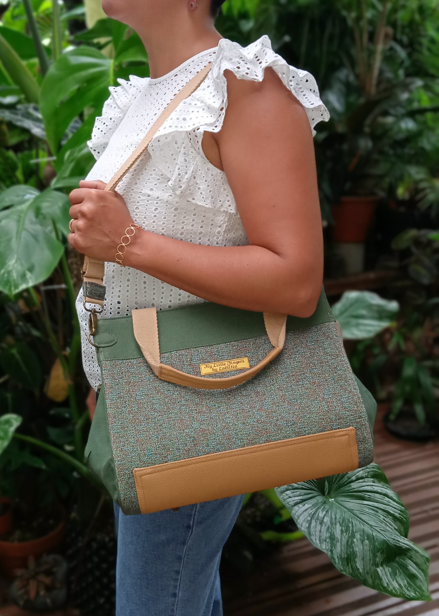 Sac Working Girl kaki