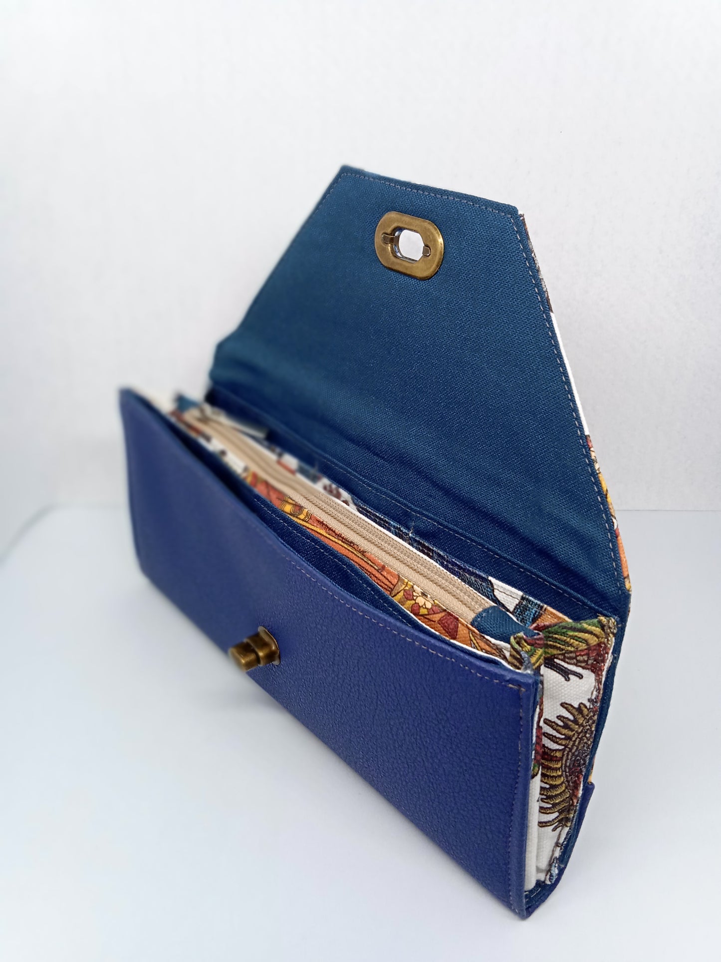 Portefeuille Compagnon Dragon bleu