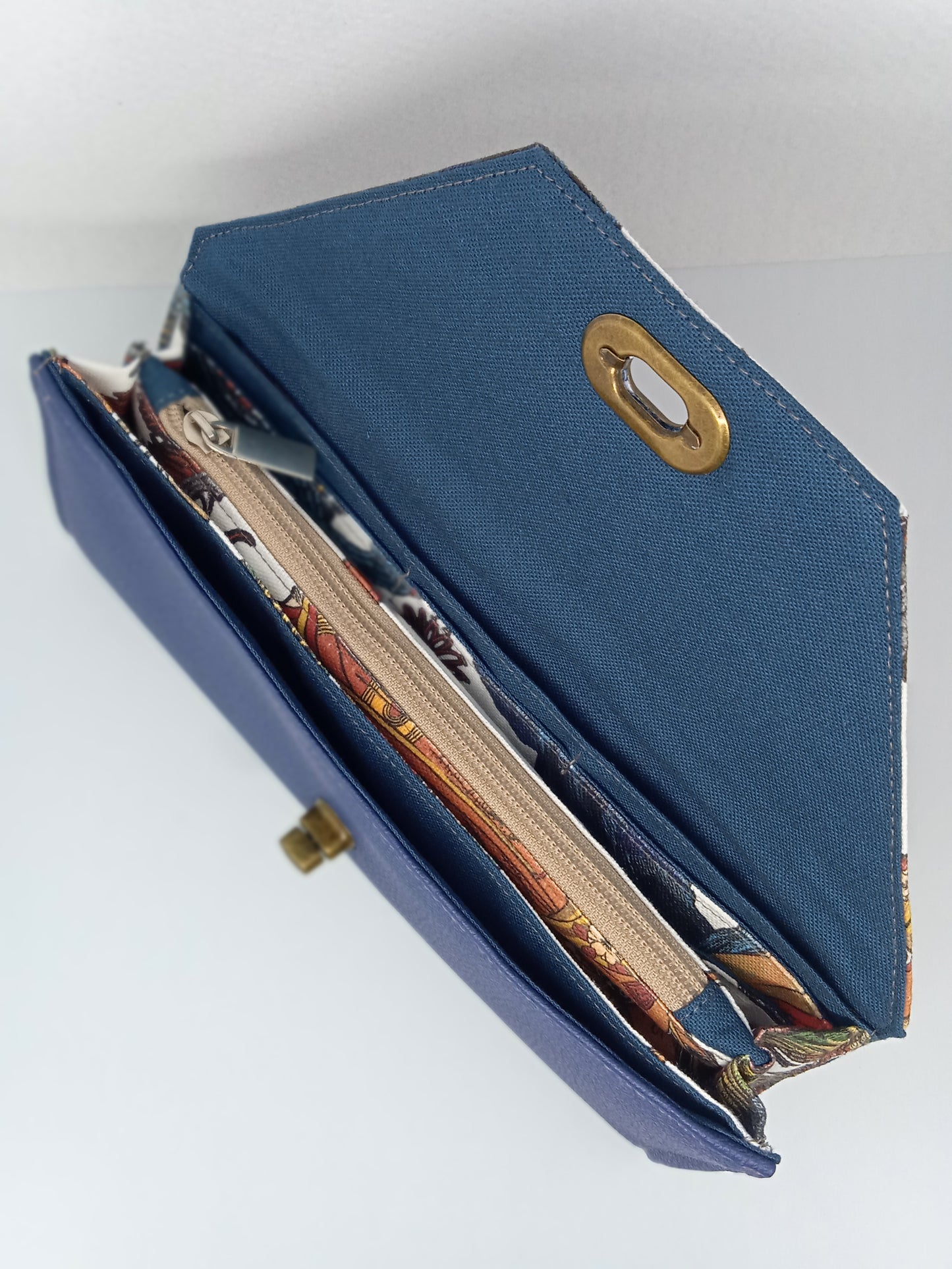 Portefeuille Compagnon Dragon bleu