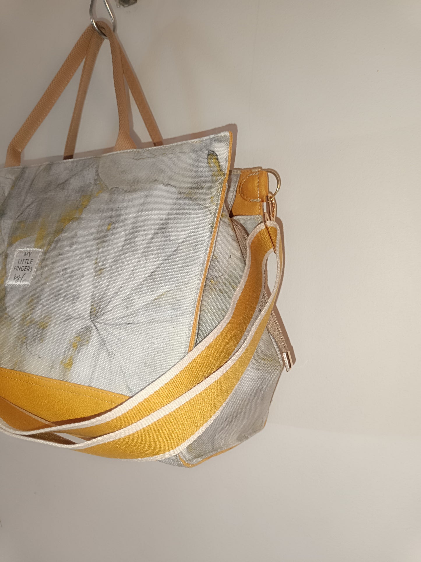 Sac Business Woman gris jaune