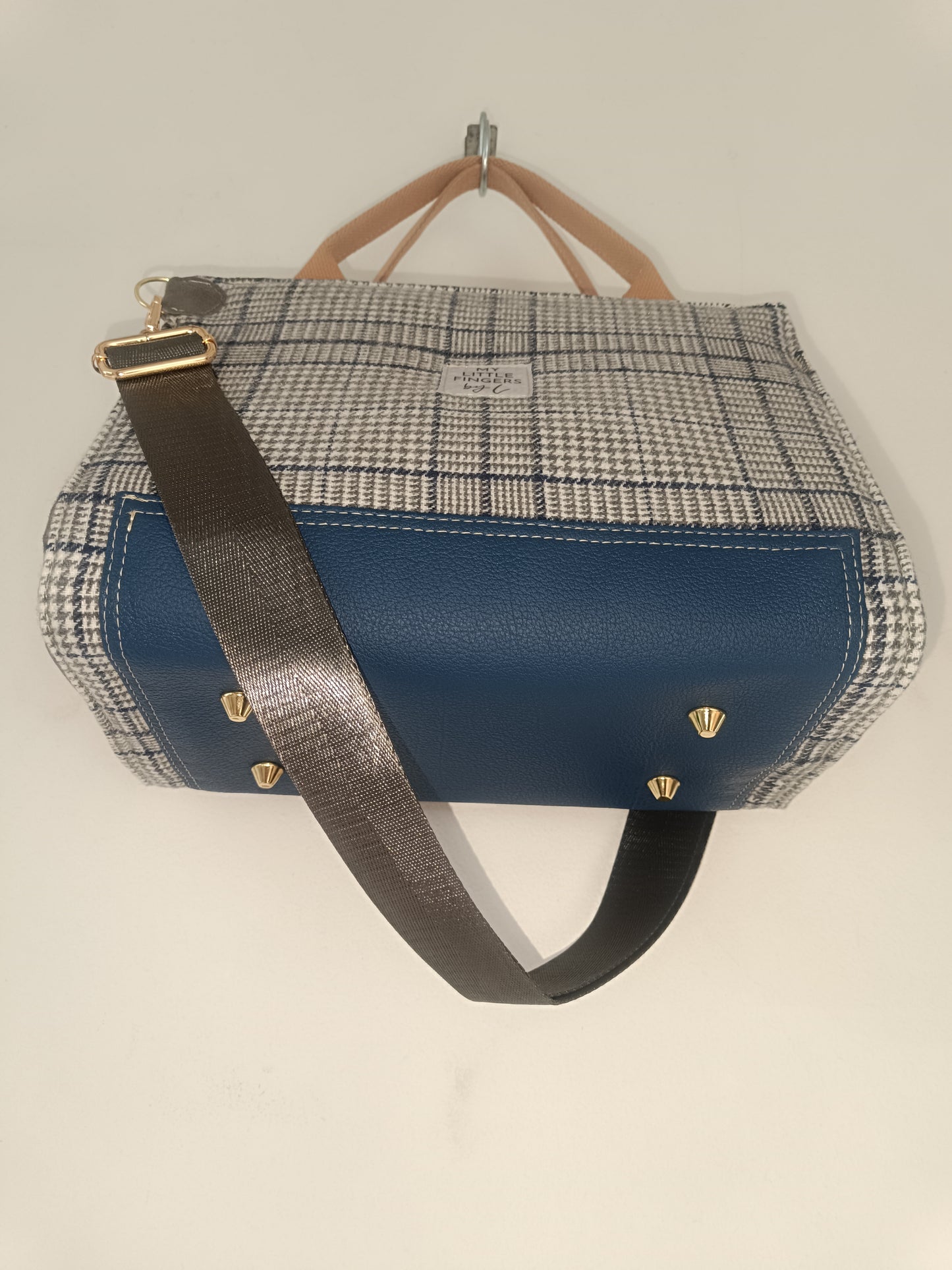 Sac Working Girl Hiver bleu/gris