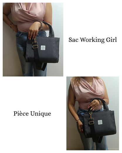 Sac Working Girl (Toile de store)