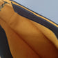 Sac à main Ajouré Noir et Jaune Safran
