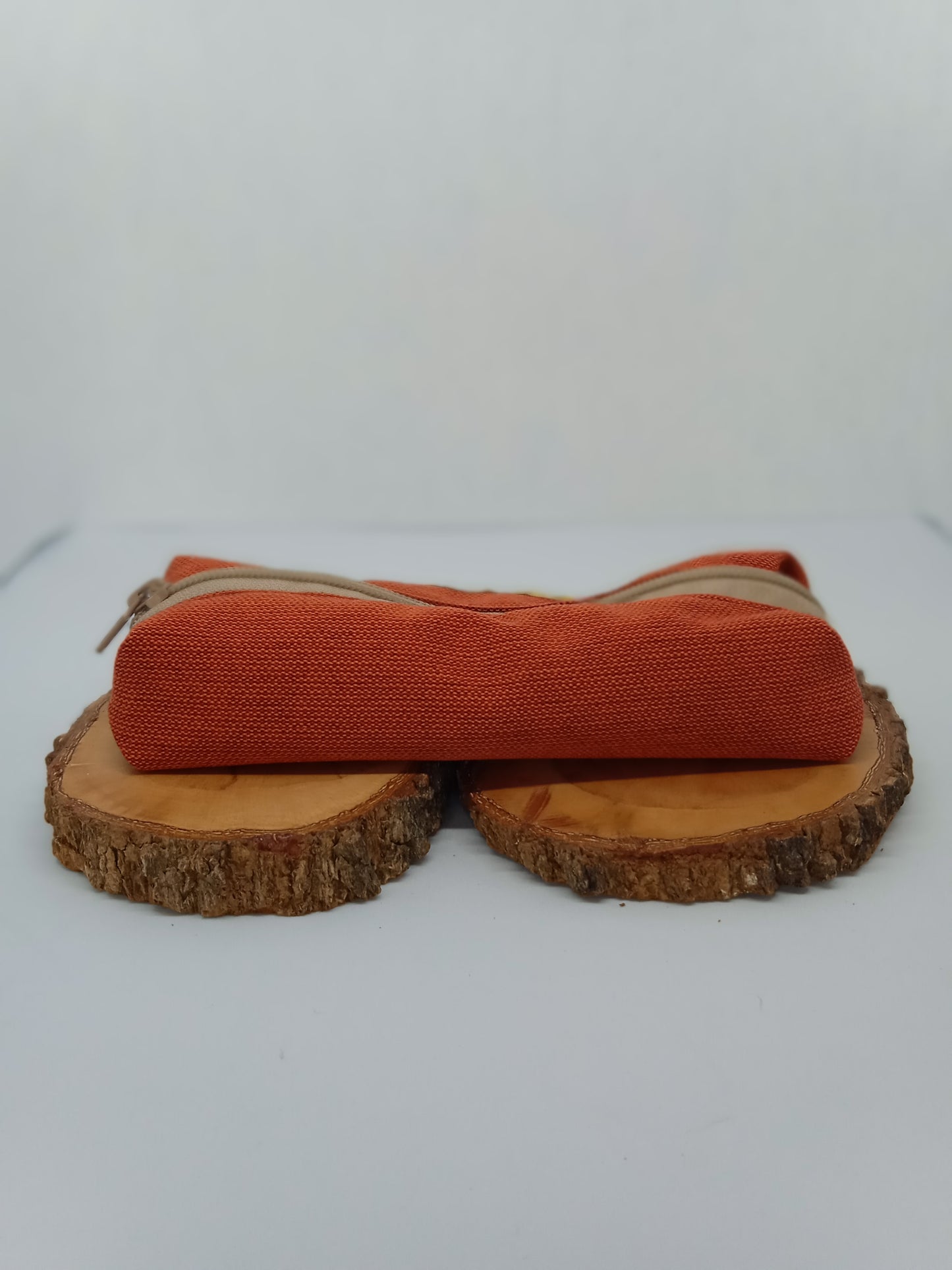Trousse simple rouge orangé